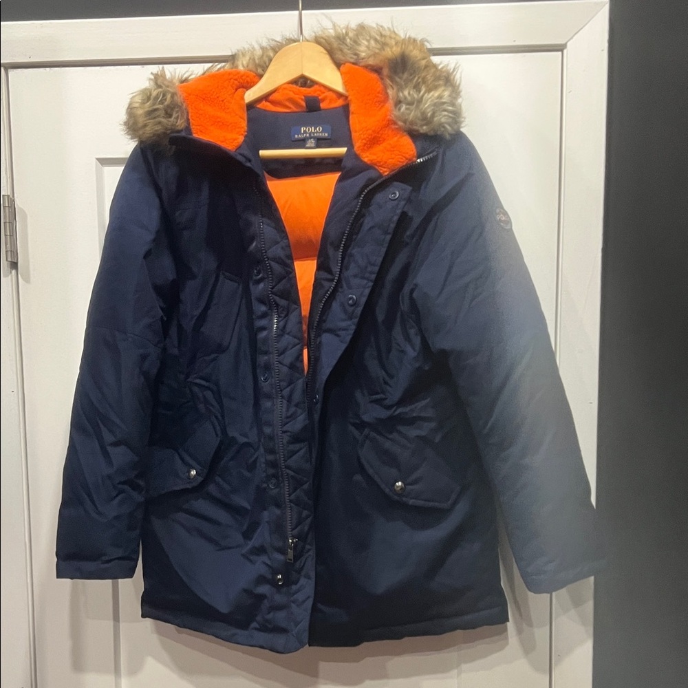 Boys’ Polo RL Parka, sz L 14-16
